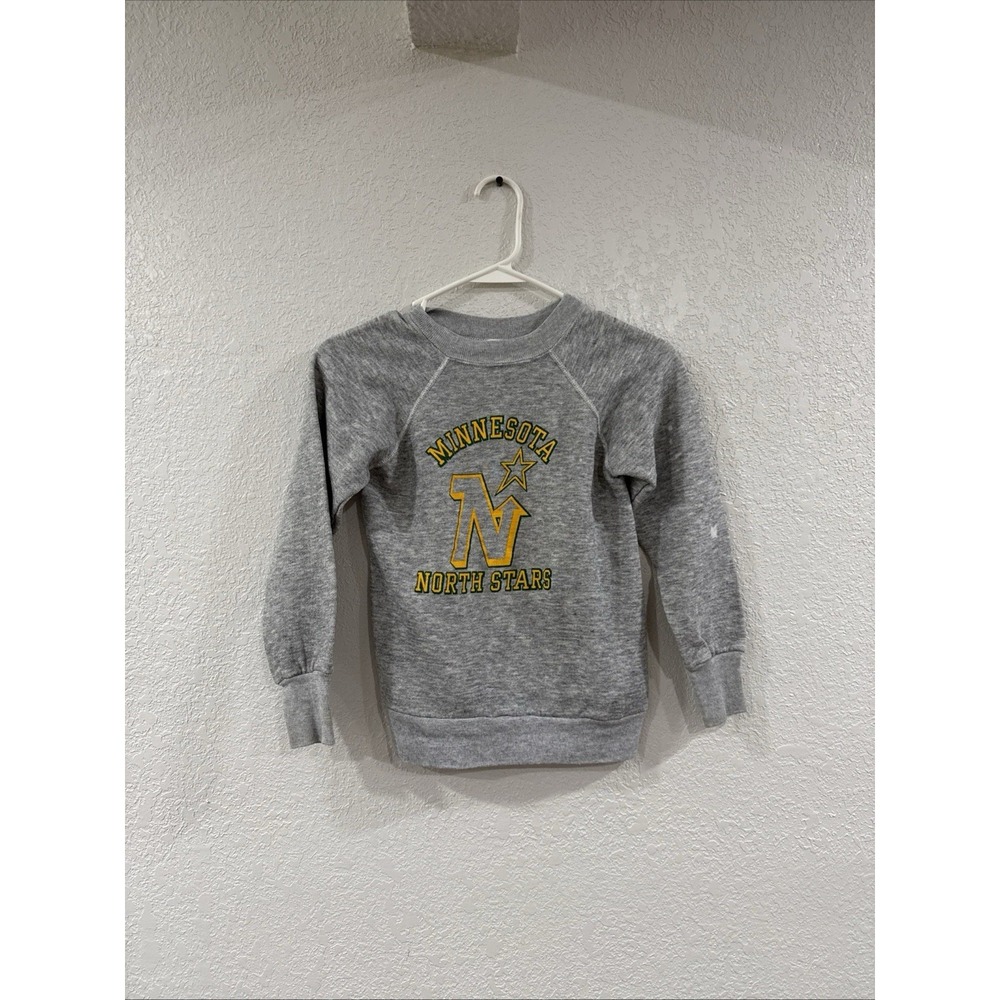 Vintage Minnesota North Stars Sweatshirt Youth Size 10-12